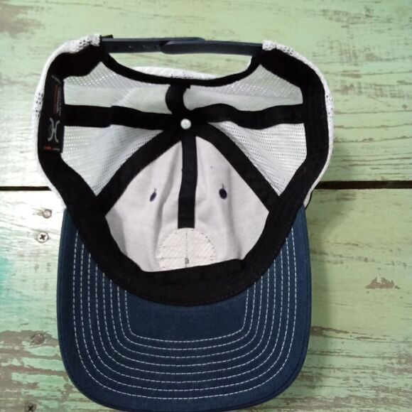 Get Your Hooey Mesh Cap Equipment Apparel White Navy Adjustable Back - Picture 5 of 7